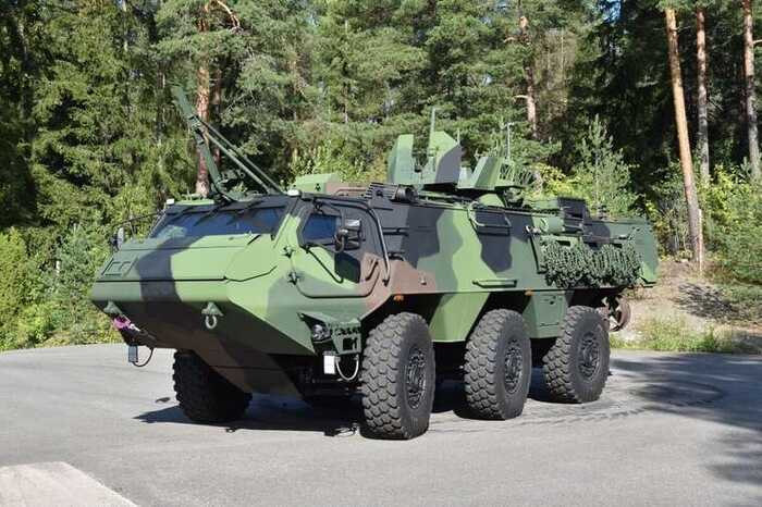 Латвія передасть Україні 42 бронетранспортери Patria 6x6