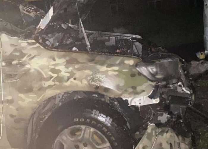 У Києві колишній військовий підпалив автомобіль Героя України в день його народження