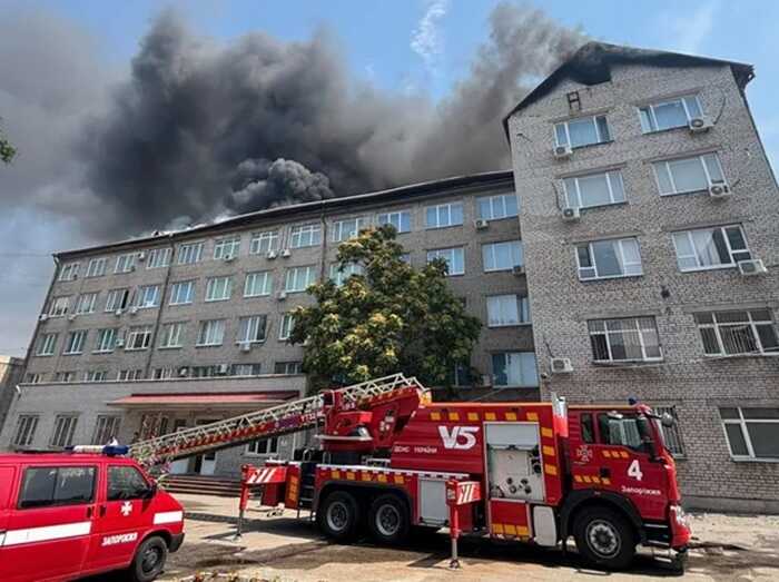 Внаслідок атаки на Запоріжжя пошкоджено університет
